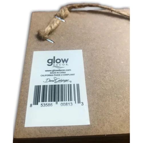 Christmas Central White And Blue "God Bless America" Printed Rectangular Wall Sign With Rope Hanger 10" X 7.5" 3 Christmas Central White And Blue "God Bless America" Printed Rectangular Wall Sign With Rope Hanger 10" X 7.5" - Image 3