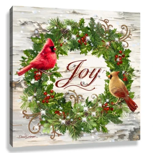 Christmas Central Green And Red Winter Wreath Pizazz Print Framed Wall Decor 10" X 10" 1 Christmas Central Green And Red Winter Wreath Pizazz Print Framed Wall Decor 10" X 10"