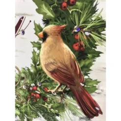 Christmas Central Green And Red Winter Wreath Pizazz Print Framed Wall Decor 10" X 10" 6 Christmas Central Green And Red Winter Wreath Pizazz Print Framed Wall Decor 10" X 10" -Christmas Central Sales Store dglow p1808 3 41585.1587644180