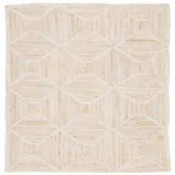 Christmas Central 9' X 12' Ivory And Beige Sisal Bow Hand Woven Area Throw Rug