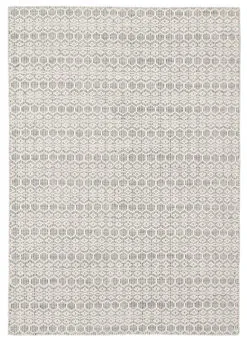 Christmas Central 8.75' X 12' White And Gray Flat Weave Contemporary Rectangular Area Throw Rug