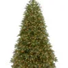 Christmas Central 7.5’ Pre-Lit Jersey Fraser Fir Medium Artificial Christmas Tree, Clear Lights