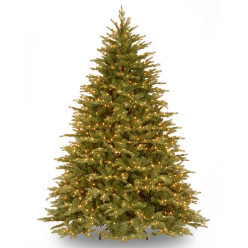 Christmas Central 6.5’ Pre-Lit Nordic Spruce Artificial Christmas Tree, Clear Lights 1 Christmas Central 6.5’ Pre-Lit Nordic Spruce Artificial Christmas Tree, Clear Lights
