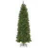 Christmas Central 6.5’ Pre-Lit Pennington Fir Pencil Artificial Christmas Tree, Clear Lights