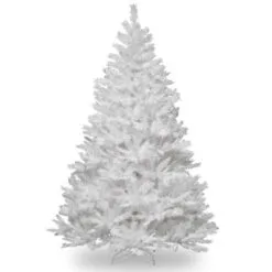 Christmas Central 7.5’ White Winchester Pine Artificial Christmas Tree, Unlit