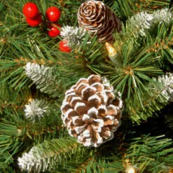 Christmas Central 1.5' Pre-lit Potted Pinecone And Berry Artificial Christmas Tree, Clear Lights 5 Christmas Central 1.5' Pre-lit Potted Pinecone And Berry Artificial Christmas Tree, Clear Lights -Christmas Central Sales Store dnat frb3 18pblo 3 09340.1631810859