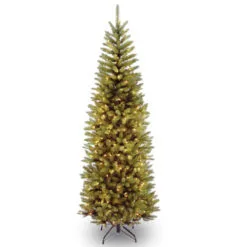 Christmas Central 6.5β Pre-lit Pencil Kingswood Fir Artificial Christmas Tree, Clear Lights