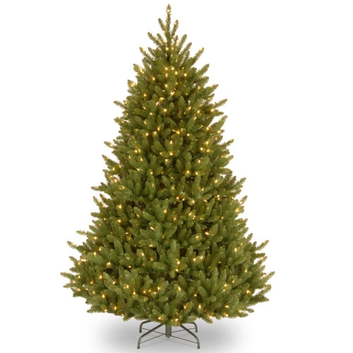 Christmas Central 6.5’ Pre-Lit Medium Natural Fraser Fir Artificial Christmas Tree, Clear Lights 1 Christmas Central 6.5’ Pre-Lit Medium Natural Fraser Fir Artificial Christmas Tree, Clear Lights