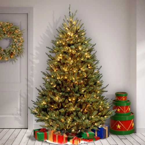Christmas Central 9’ Pre-Lit Medium Natural Fraser Fir Artificial Christmas Tree, White Lights 3 Christmas Central 9’ Pre-Lit Medium Natural Fraser Fir Artificial Christmas Tree, White Lights - Image 3