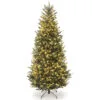 Christmas Central 9' Pre-Lit Natural Fraser Slim Fir Artificial Christmas Tree – Clear Lights
