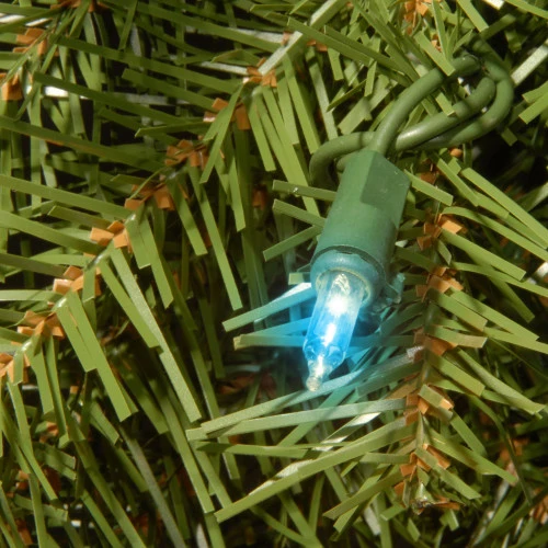 Christmas Central Pre-Lit Norwood Fir Artificial Christmas Wreath - 36-Inch, Multi-color Lights 2 Christmas Central Pre-Lit Norwood Fir Artificial Christmas Wreath - 36-Inch, Multi-color Lights - Image 2