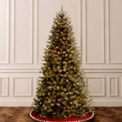 Christmas Central 6’ Pre-Lit Medium North Valley Spruce Artificial Christmas Tree, Clear Lights -Christmas Central Sales Store dnat nrv7 300 60 3 59135.1587645162