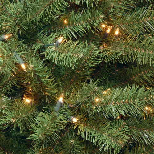 Christmas Central 7’ Pre-lit North Valley Spruce Artificial Christmas Tree, Clear Lights 2 Christmas Central 7’ Pre-lit North Valley Spruce Artificial Christmas Tree, Clear Lights - Image 2