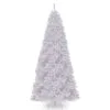 Christmas Central 12’ Pre-Lit Medium White North Valley Spruce Artificial Christmas Tree, Clear Lights