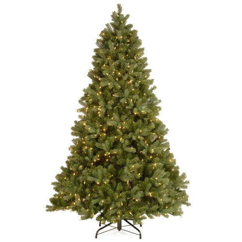 Christmas Central 7.5’ Pre-Lit Full Downswept Douglas Fir Artificial Christmas Tree, White Lights 1 Christmas Central 7.5’ Pre-Lit Full Downswept Douglas Fir Artificial Christmas Tree, White Lights