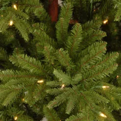 Christmas Central 7.5’ Pre-Lit Glenwood Fir Artificial Christmas Tree, Clear Lights -Christmas Central Sales Store dnat pegw3 307p 75 3 94937.1631812345