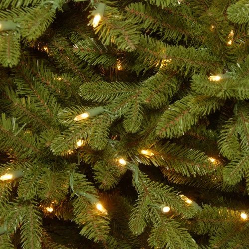 Christmas Central 7.5’ Pre-Lit Neshanic Valley Spruce Artificial Christmas Tree, Multicolor LED Lights 2 Christmas Central 7.5’ Pre-Lit Neshanic Valley Spruce Artificial Christmas Tree, Multicolor LED Lights - Image 2