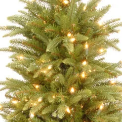 Christmas Central 4' Pre-lit Potted Weeping Spruce Artificial Christmas Tree, Clear Lights -Christmas Central Sales Store dnat pews3 373 40 3 15567.1631812653