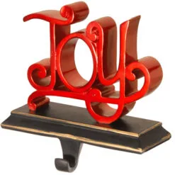 Christmas Central 8" "Joy" Lettered Christmas Stocking Holder -Christmas Central Sales Store dnat rac e90232r 3 56979.1670489792