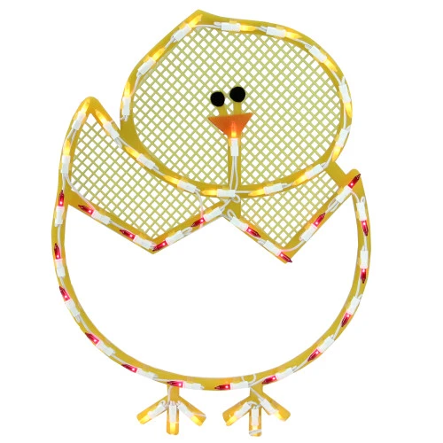 Christmas Central 17" Lighted Hatching Baby Chick In Egg Easter Window Silhouette Decoration 1 Christmas Central 17" Lighted Hatching Baby Chick In Egg Easter Window Silhouette Decoration