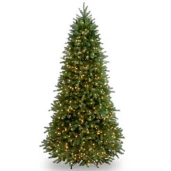 Christmas Central 7.5’ Pre-Lit Jersey Fraser Fir Artificial Christmas Tree, Clear Lights