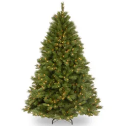 Christmas Central 4.5' Pre-Lit Medium Winchester Pine Artificial Christmas Tree, Clear Lights
